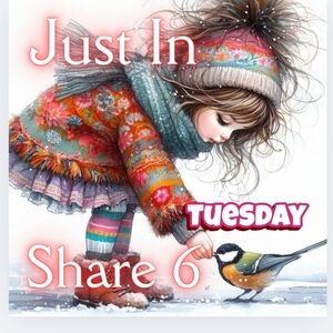 TUES 12/16 OPEN 🎄 JUST IN 🎄 SHARE 6